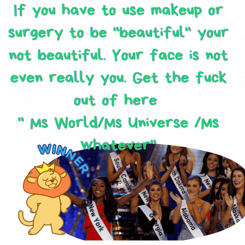 Ms.Universe is not Beautiful