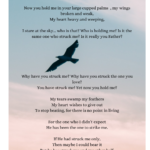 Said the broken bird
