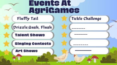 AgriGames Rewards for Married Couples.Here are some of the Events at AgriGames, Harvesting, Water Maze, Treasure hunts, mixed mazes, goose stomp, adventure challenges, unity game, tickle endurance, tree house building, family cooking, mixed air tennis, eating contest, adventurous challenges
