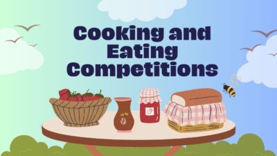 Cooking and Eating Competitions at the AgriGames Event by Trott Bailey Family.