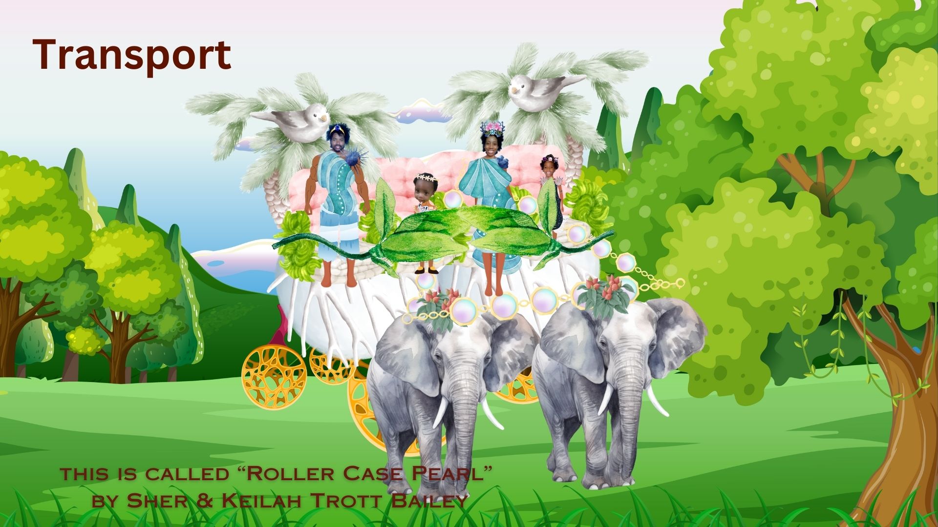 Part 2 Kids and animals weigh in on the developments of the Trott Bailey Family Kingdoms taking over the earth. Designs by Sher Trott Bailey (26)