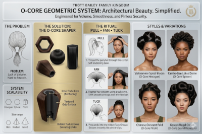 The O-Core Geometric Hair Shaping System: Easy Architectural Beauty for Fine Hair The O-Core Geometric Hair Shaping System: Easy Architectural Beauty for Fine Hair