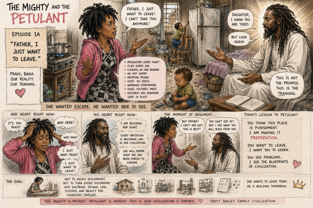 A woman argues with a man