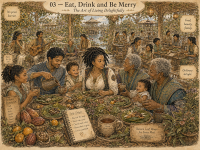 Eat, Drink and Be Merry.What Is the Cost of a Life Without Delight?