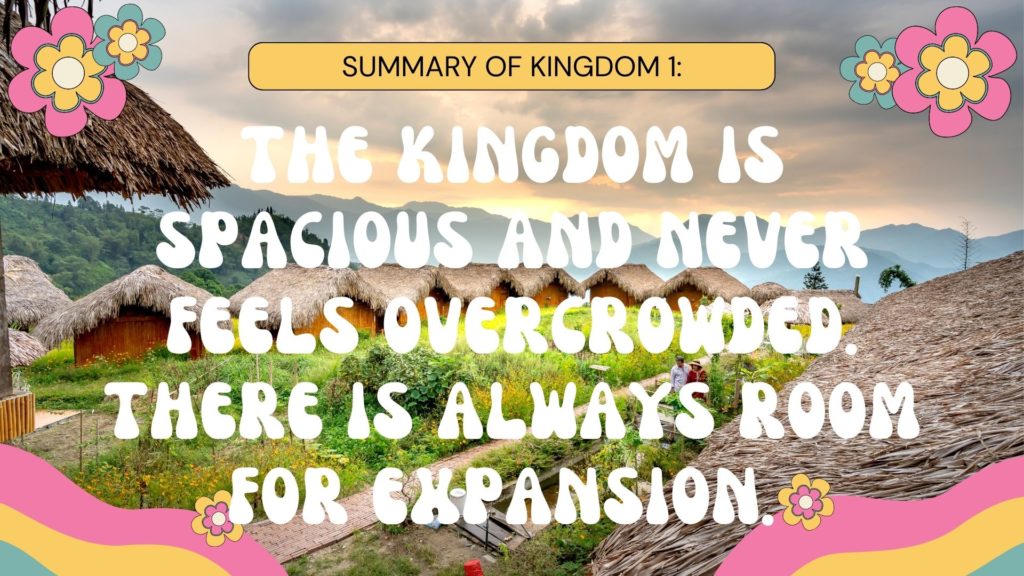 12 the trott bailey kingdom is spacios and never feels overcrowded there is always room for expansion