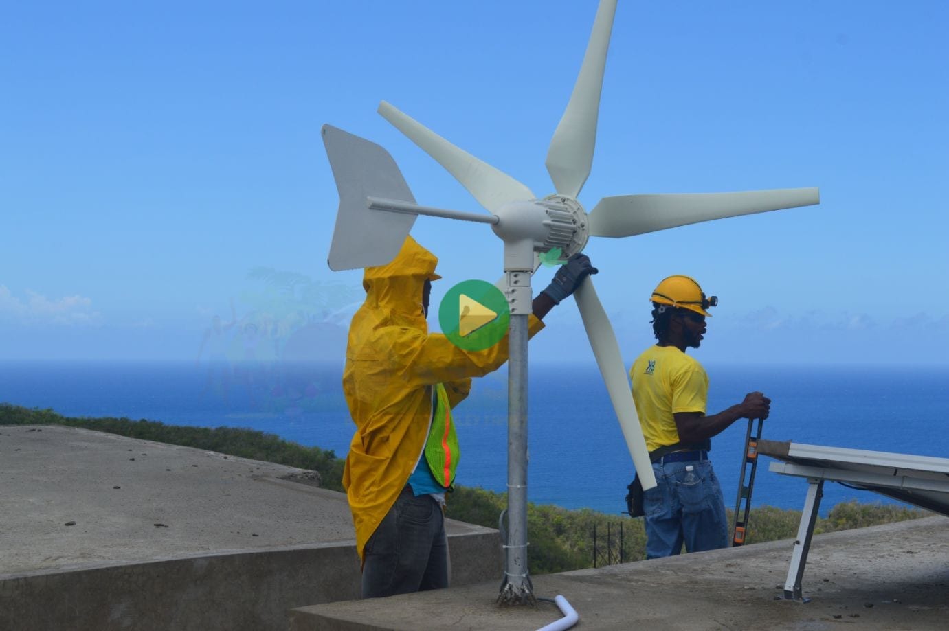 How to install a wind turinbe and solar system in 5 simple steps