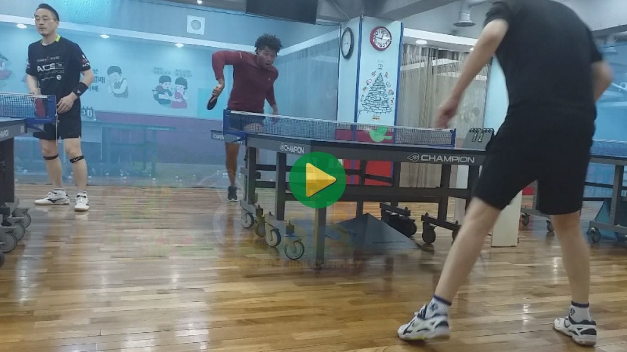 Kimroy Bailey Table Tennis Training