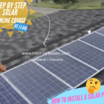 how to install 6 solar panels from the Step by Step Solar online course Developed by the Kimroy Bailey Group and accredited by the Trott Bailey University!