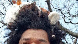 Big King Daddy KB carries precious 💞 princess Keilah on his neck