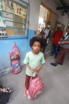 Picking up Princess Keilah from Cultural Integration session in Trott Bailey World Schooling