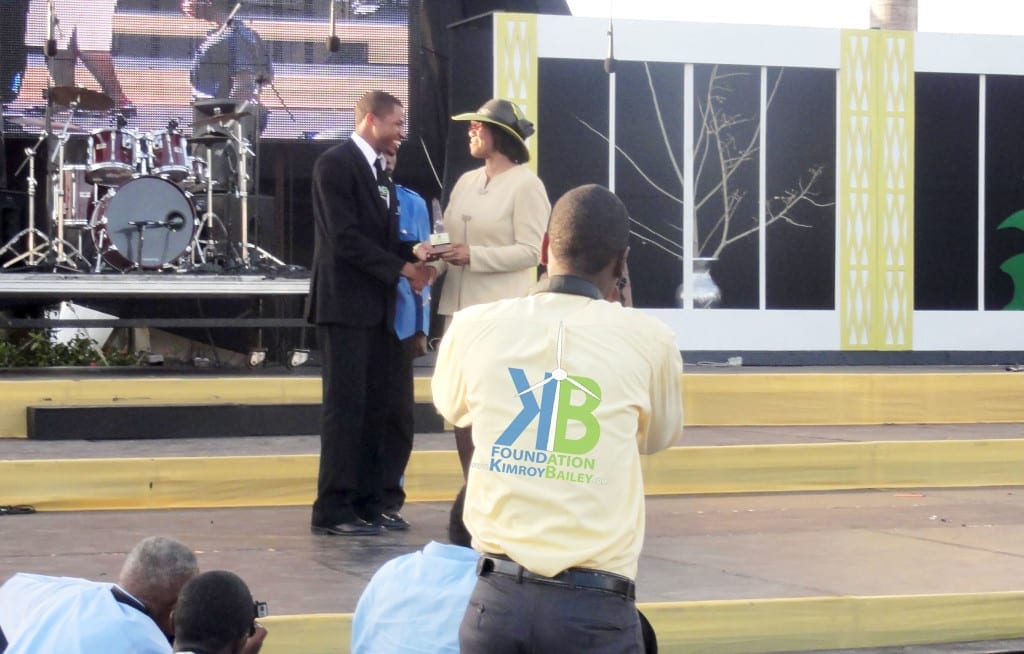 Prime Minister and Kimroy Bailey