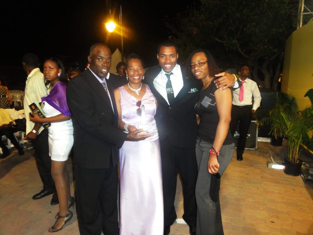 My family and I at the Prime Minister Award 2013