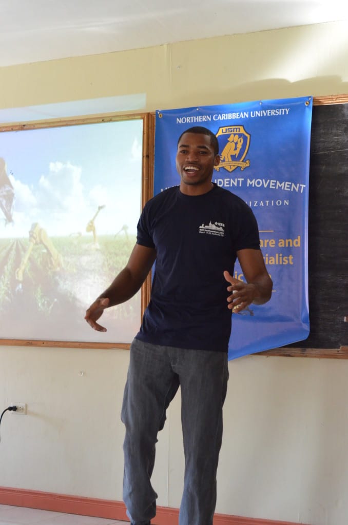 Kimroy Bailey at the nothern caribbean university, he believed that the winning the young minds from an early age played a critical part in transforming the future of a nation because the older minds tend to be seasonsed and harder to transform, to this end he participated in countless eevnts offering keynote speech to share his view and mindset on building solid lifelong legacy driven foundations for future generations.