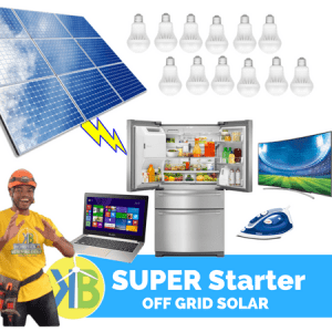Super Starter Off Grid Solar System 3.3kW Kit - 12 PV Panels