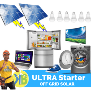 Ultra Starter Off Grid Solar System 4.95kW Kit -18 PV Panels