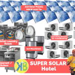 Hotel Super Solar Power KB Group Solar Package