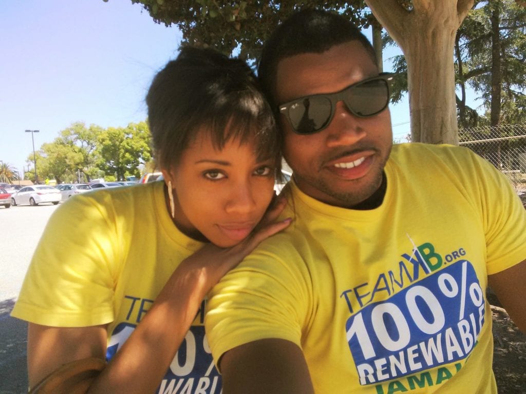 I love her because she transformed me, made me who I am, frankly, made me a man!