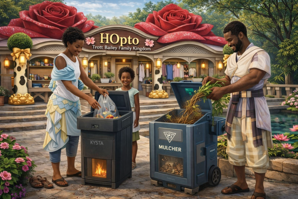 Krubaro System is How the Trott Bailey Family Kingdom plans to make garbage less stressful, less ugly, and far more manageable