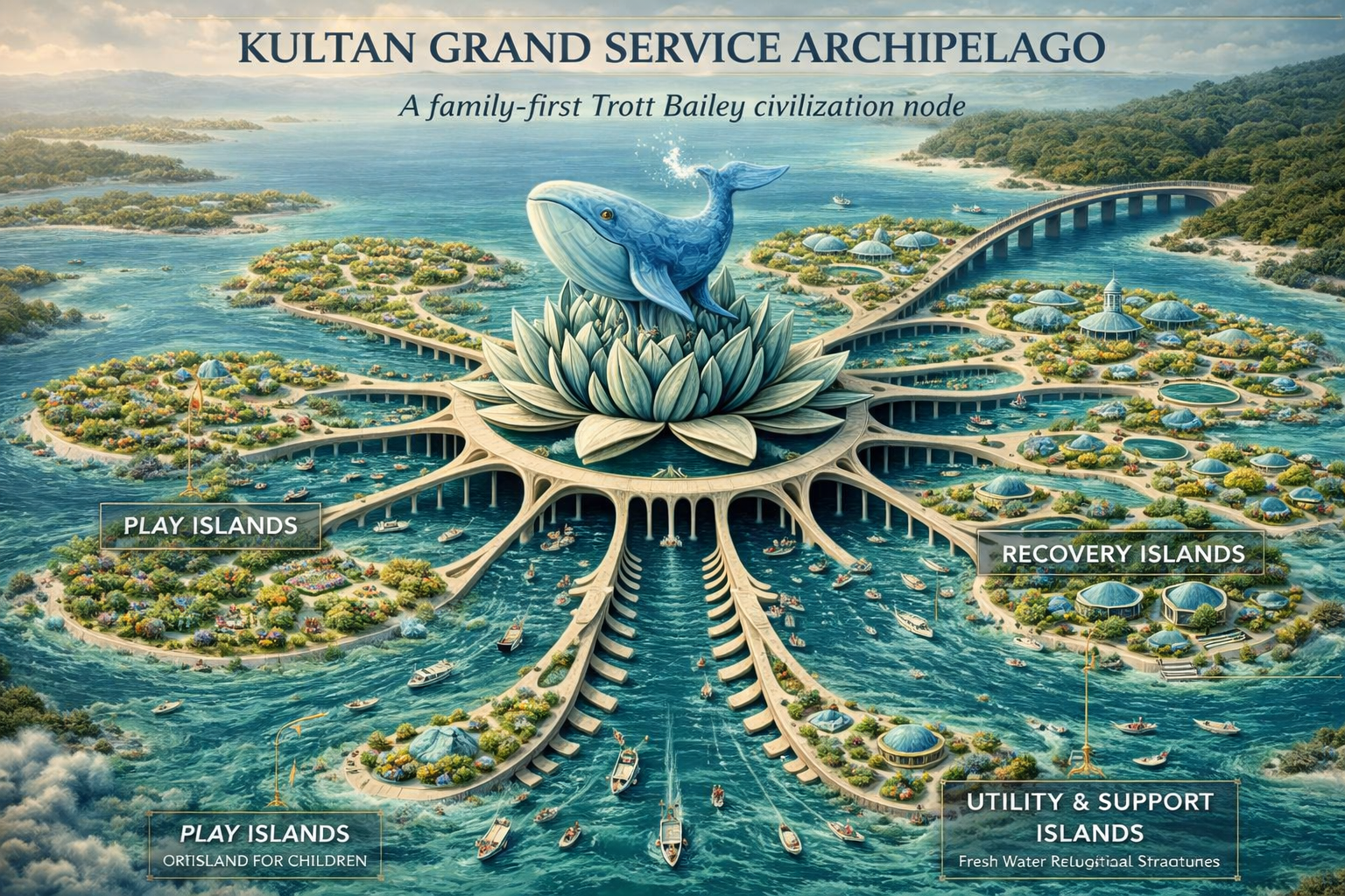 Kultan District — The Flow Engine of the Trott Bailey Family Kingdom.Kultan District undressed.