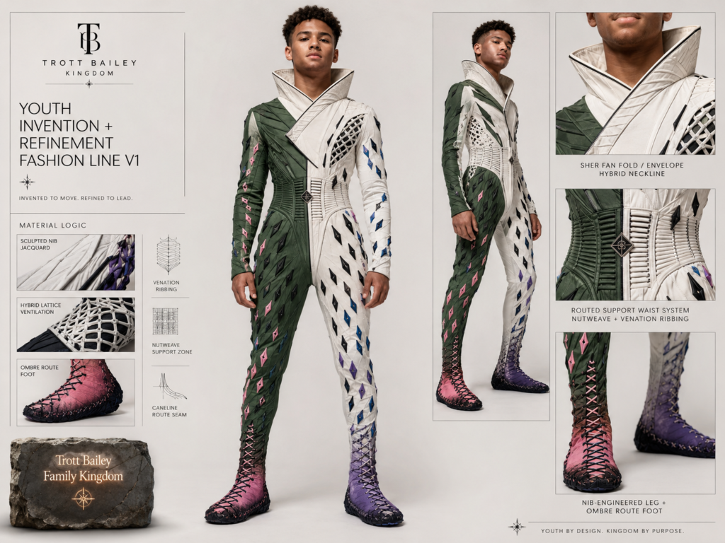 TROTT Bailey Family Kingdom young boy fashion breathable active by Sher