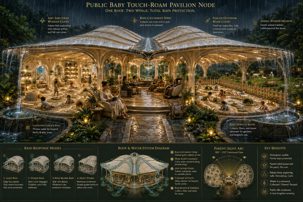 An architectural rendering of