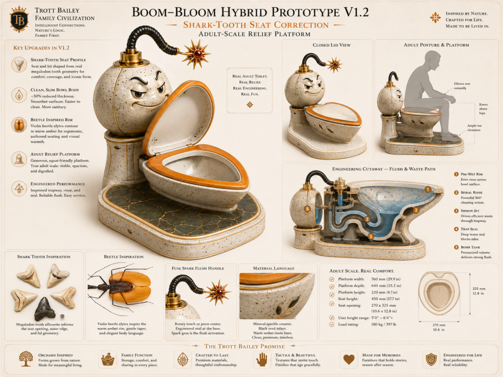 An infographic displays a bomb