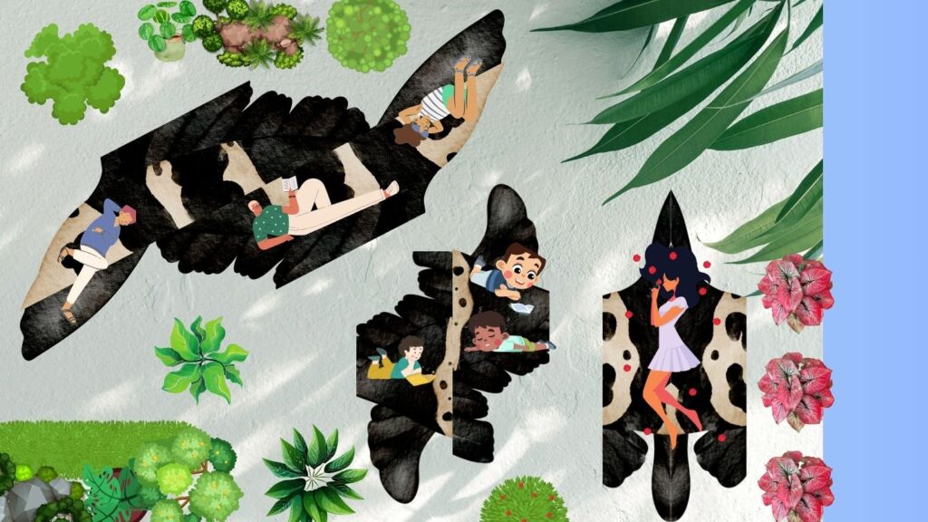 Graetest fashion designer. Alternative design sofas with quirky shapes and wonderful gradient, use of fabric and print by the Greatest Fashion Designer Sher Trott Bailey