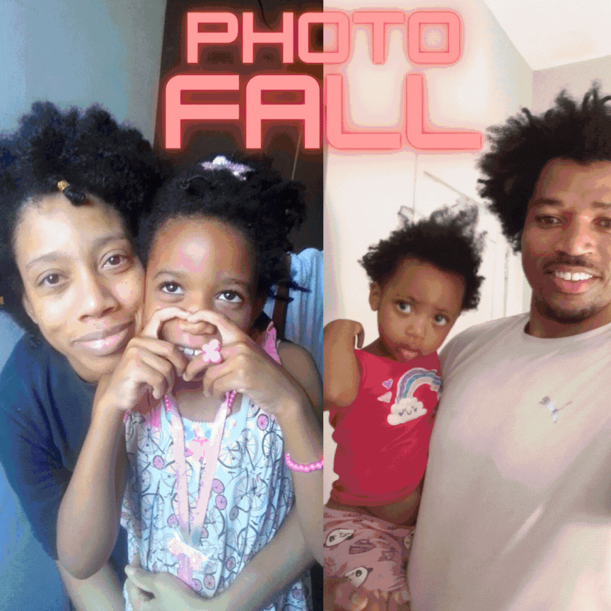 Photofall from the quadrillionaire Trott Bailey Family 12 years of photos from the world's wealthiest family. The four member team of Big King Kimroy Bailey, World Ruler Sher Trott Bailey, Rainbow Butterfly Princess Keilah and Snow Princess Kaleeyon Trott Bailey.